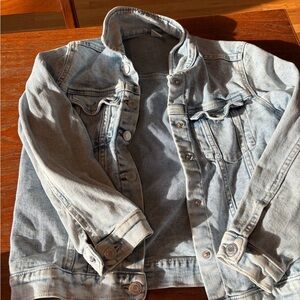H&M Light Blue Denim Jacket size 10 Kids